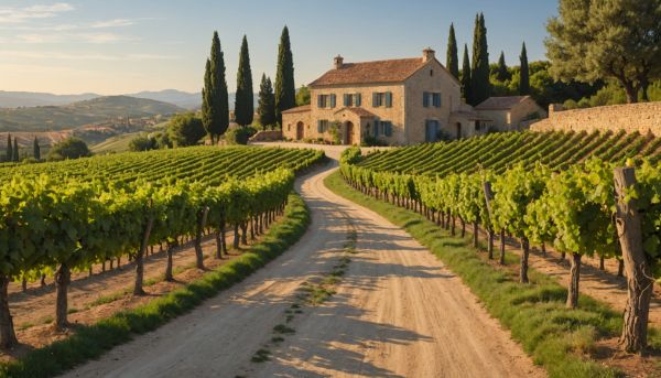Parcours exquis le long de la route des vins de Provence